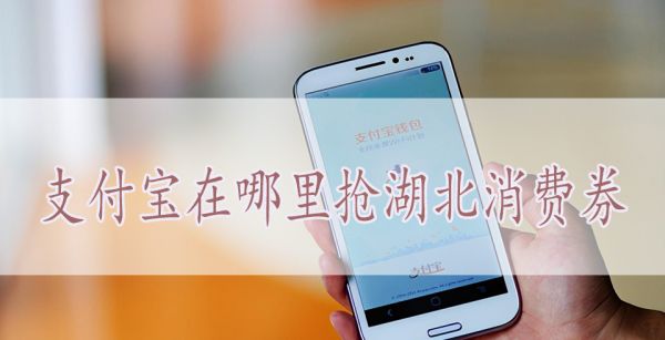 支付宝在哪里抢湖北消费券
