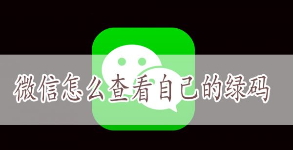 微信怎么查看自己的绿码