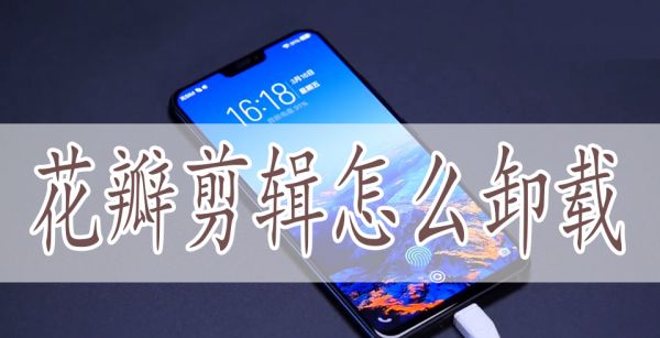 花瓣剪辑怎么卸载