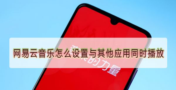 网易云音乐怎么设置与其他应用同时播放