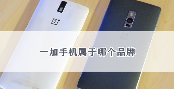 一加手机属于哪个品牌