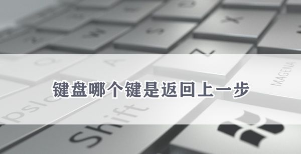 键盘哪个键是返回上一步