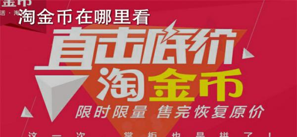 淘金币在哪里看