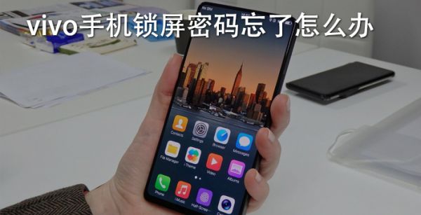 vivo手机锁屏密码忘了怎么办