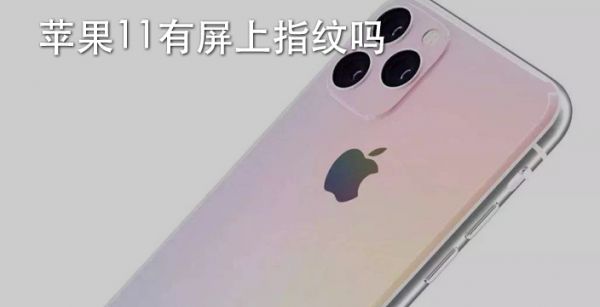 苹果11有屏上指纹吗