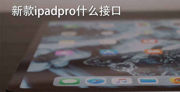 新款ipadpro什么接口