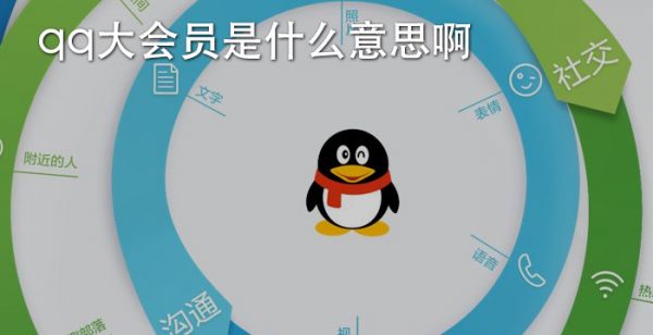 qq大会员是什么意思啊