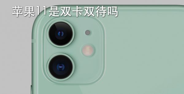 苹果11是双卡双待吗