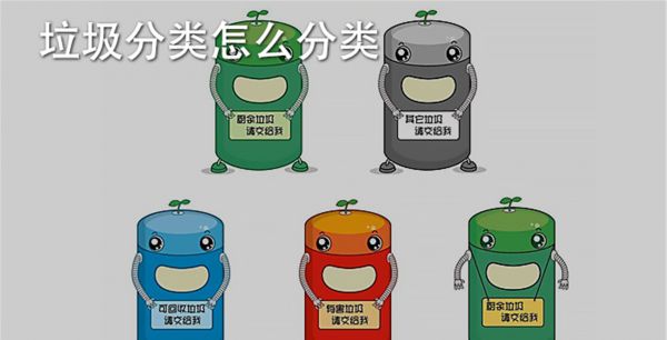 垃圾分类怎么分类