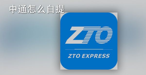 中通怎么自提