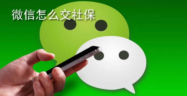 微信怎么交社保