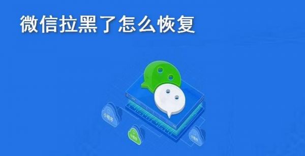 微信拉黑了怎么恢复