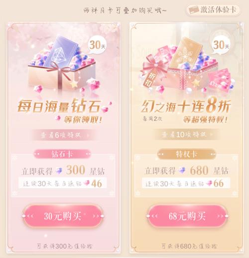 闪耀暖暖月卡奖励怎么样