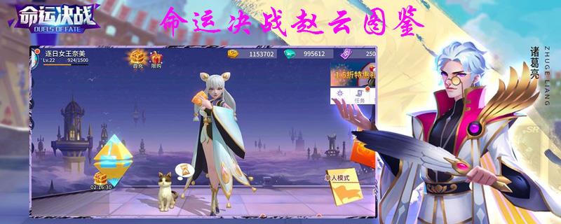命运决战赵云图鉴
