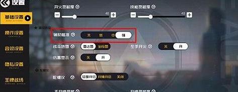 王牌战士辅助瞄准有什么用